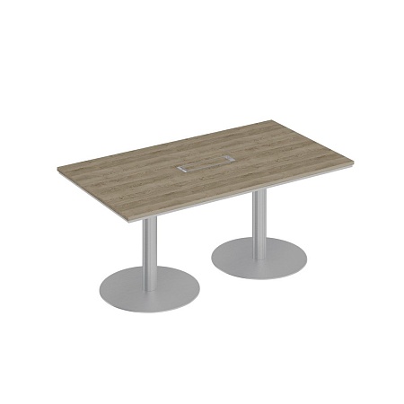 Стол для переговоров на круглых опорах-колоннах СИ 153