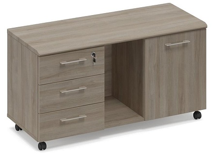 Тумба для оргтехники (топ МДФ)  МР 262