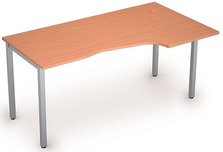Стол на металлических опорах без экрана 2М.121R