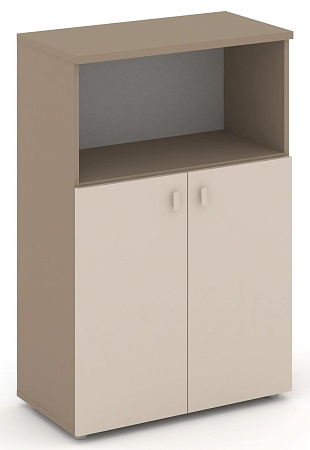 Шкаф средний широкий (2 низких фасада ЛДСП) ES.ST-2.1