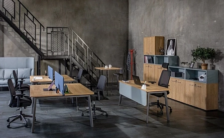 FLEX Стол письменный 135S601 6Z (7016)