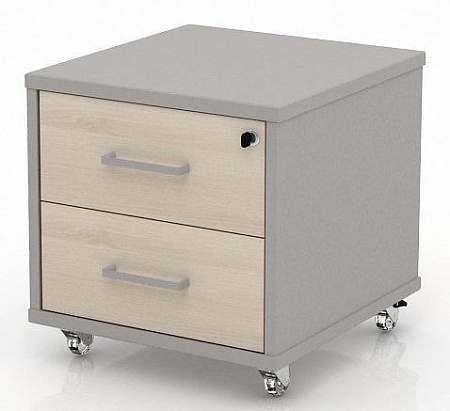 Тумба подкатная с замком ТН574Т/1_ЗМ