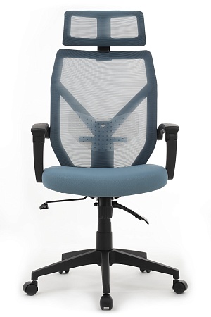 Офисное кресло (Чёрный пластик) OLIVER W-203 AC
