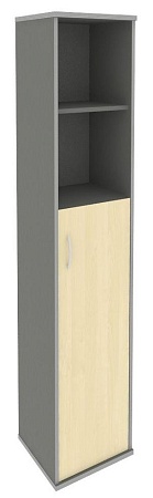 Шкаф высокий узкий правый (1 средняя дверь ЛДСП) А.СУ-1.6 (R)