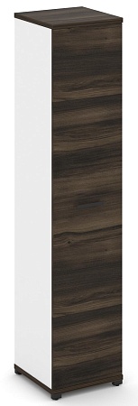 Шкаф одна узкая секция, 5 ниш ( фасад ЛДСП,  на 5 ниш) CN.STU-518 B/W