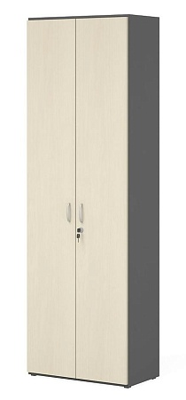 Шкаф высокий, дверцы из ДСП ПК-СТС-Ш217Х71