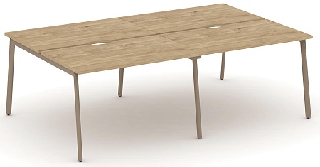 Рабочая станция на 4 места с вырезом ES.D.RS-4.2-VP