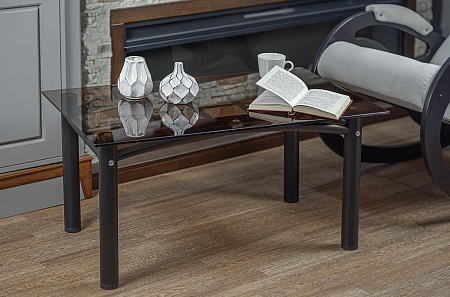 Журнальный столик Робер 3М (Черный)