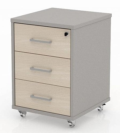 Тумба подкатная с замком ТН564Т/1_ЗМ