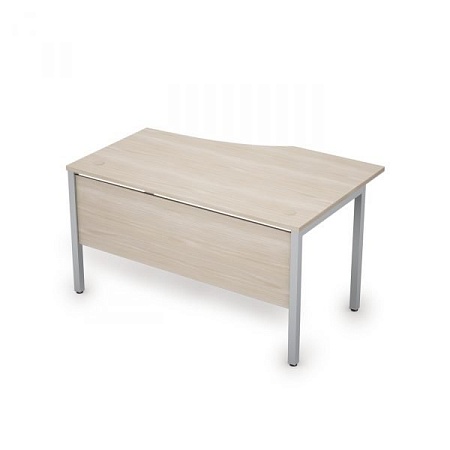 Стол криволинейный с экраном из ДСП левый 6МД.022