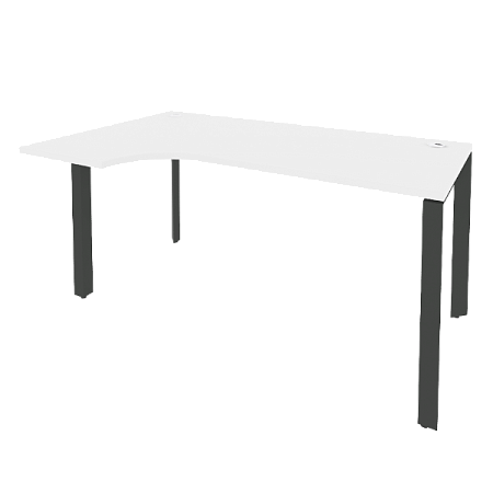 Стол эргономичный левый на П-образном м/к O.MP-SA-1L