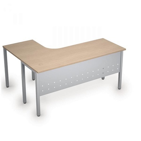 Стол на металлических опорах, экран металл 2МК.131R