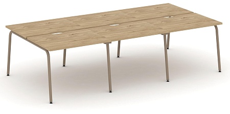 Рабочая станция на 6 мест с вырезом ES.D.RS-6.1-VK