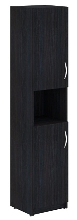 Шкаф колонка с 2-мя глухими малыми дверьми  SR-5U.4(L)