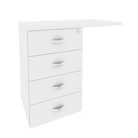 Тумба приставная (универсальная л/пр) O.TPU-4