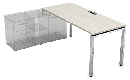 Стол рабочий прямолинейный левый НСТЛ-П.995