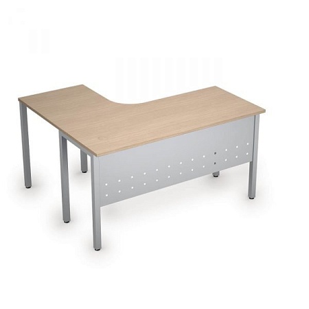 Стол на металлических опорах, экран металл 2МК.131R