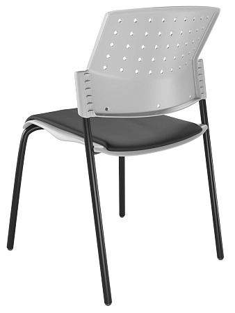 MOVIE Стул, каркас Черный, Пластик Серый ЦБ-00011145