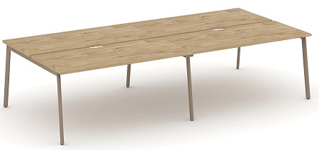 Рабочая станция на 4 места с вырезом ES.D.RS-4.4-VP