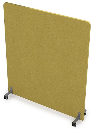 Акустическая мобильная перегородка на стационарных...