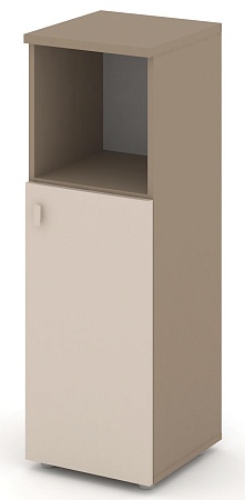 Шкаф средний узкий правый (1 низкий фасад ЛДСП) ES.SU-2.1(R)