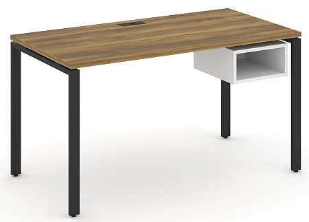 Стол рабочий с подвеснй тумбой с одной открытой нишей CN.SP-103