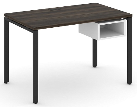 Стол рабочий с подвеснй тумбой с одной открытой нишей CN.SP-102