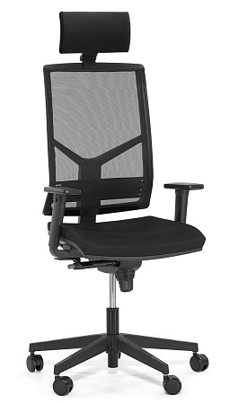 Кресло синх,2D,черн, подг PLAY 661 2D black MH YI009 headrest