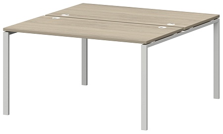 Бенч двойной на металлокаркасе СМС2-П-14К.149.Пр25