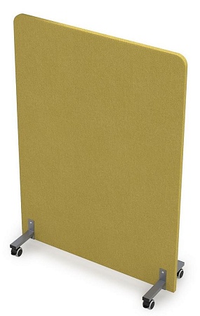 Акустическая мобильная перегородка на стационарных...