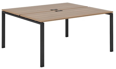 Рабочая станция на П образном м/к 60х30 EVL606/П/60*30/ANT/ANT.U003