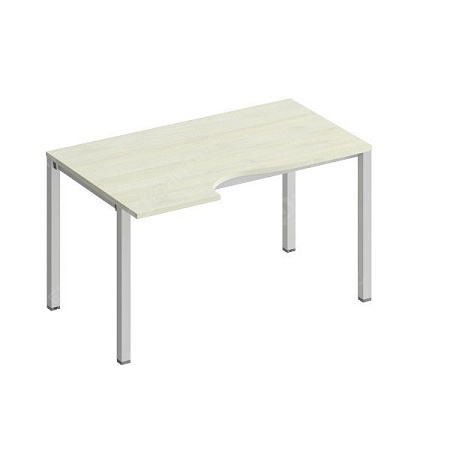 Стол эргономичный левый на металлокаркасе КФ К.1137