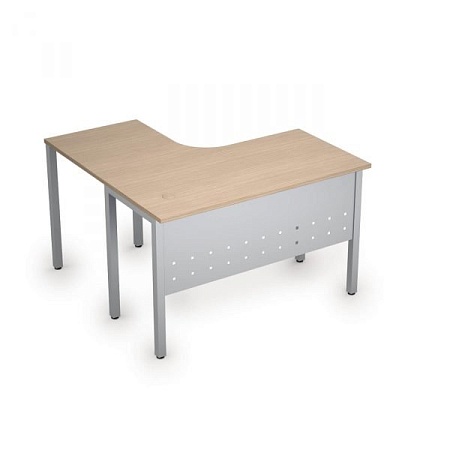 Стол на металлических опорах, экран металл 2МК.129R