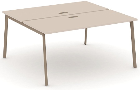 Рабочая станция на 2 места с лючком ES.D.RS-2.4-LP