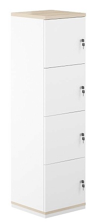 Локер  4 яч AG.231.WH.WH.WH