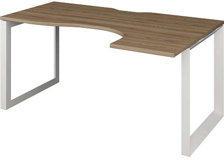 Стол эргономичный правый на металлокаркасе НТМП.О-040.ПР
