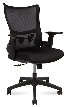 Кресло офисное Wave T LB  A3-M-LB (black)