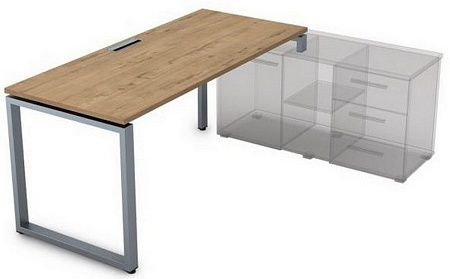 Стол рабочий, прямолинейный, правый  СТП-О.975