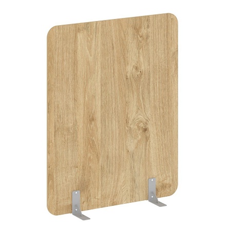 Перегородки на металлических опорах на фетровых по...