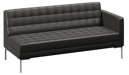 Секция с подлокотником трехместная правая FR-SP-03(R)