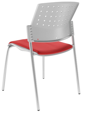 MOVIE Стул, каркас Хром, Пластик Серый ЦБ-00011149