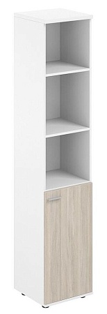 Шкаф высокий полуоткрытый, з.ст HDF, правый SG.832.R