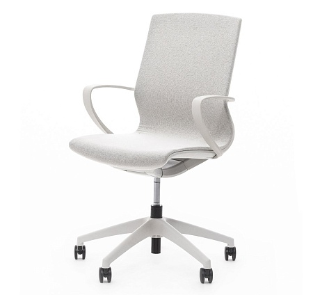 Кресло св.серая сетка СВ.СЕР/БЕЛЫЙ MARICS white / light grey