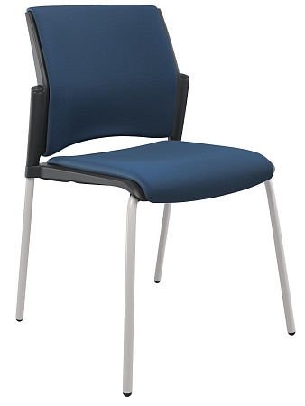 RESTART Стул, каркас Серый, Пластик Черный ЦБ-00014017