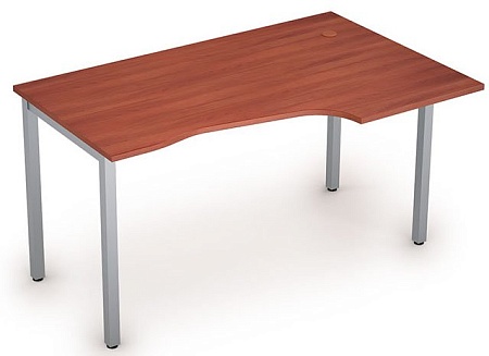 Стол на металлических опорах без экрана 2М.123R