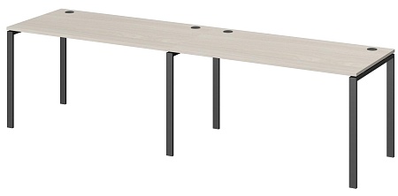 Бенч линейный на 2 рабочих места  АМБЛ-004