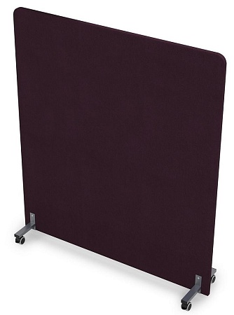 Акустическая мобильная перегородка на стационарных...