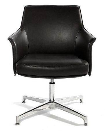 Конференц кресло Бордо CF C1918 CF brown leather