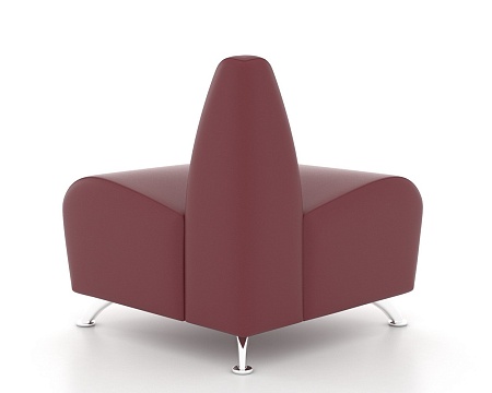 Наружный угловой модуль 90 ИНТЕР Хром