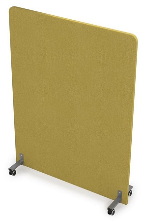Акустическая мобильная перегородка на стационарных...